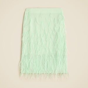 Brand new Silk Feather skirt